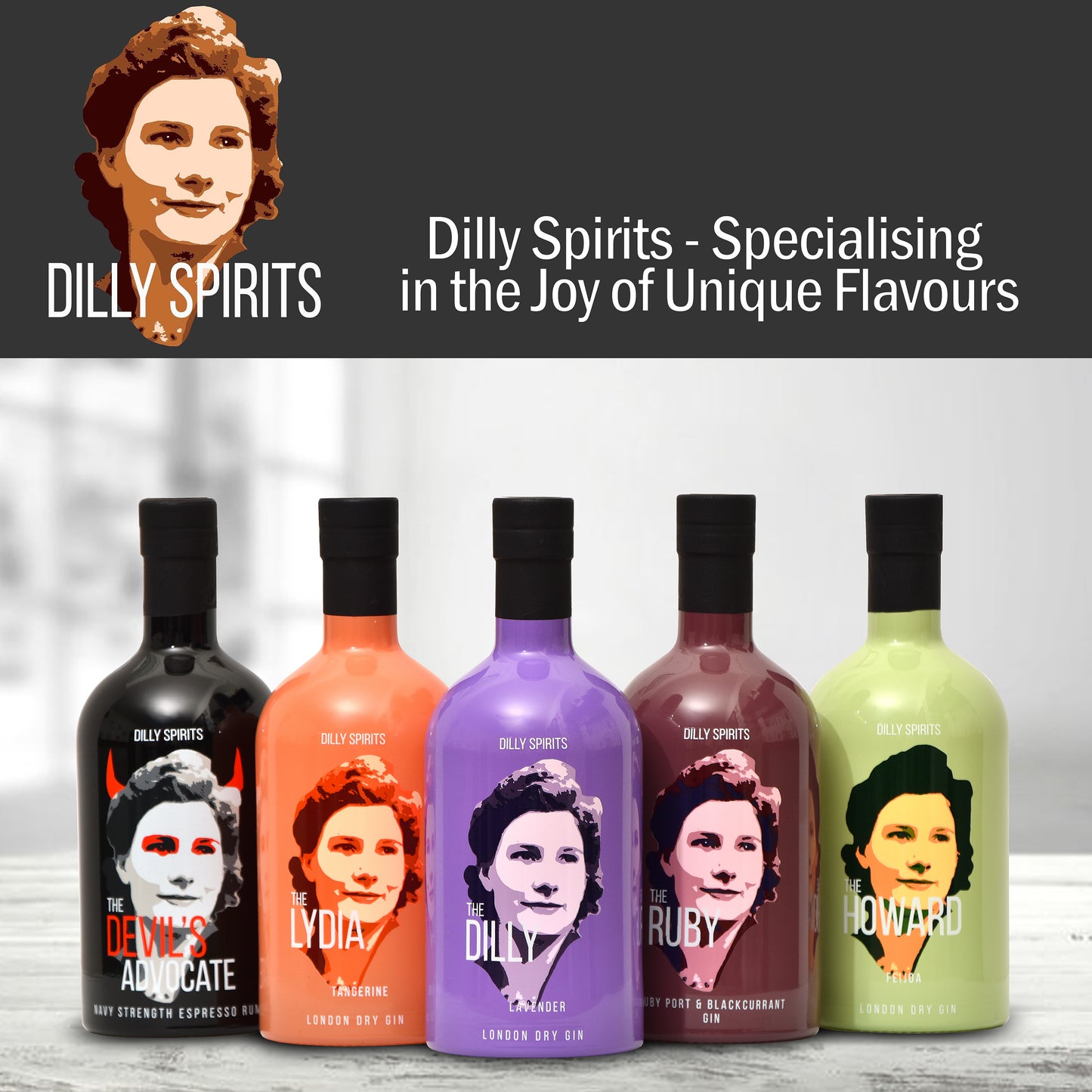 The Dilly Lavender Gin